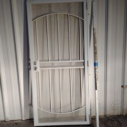 SECURITY SCREEN DOOR
