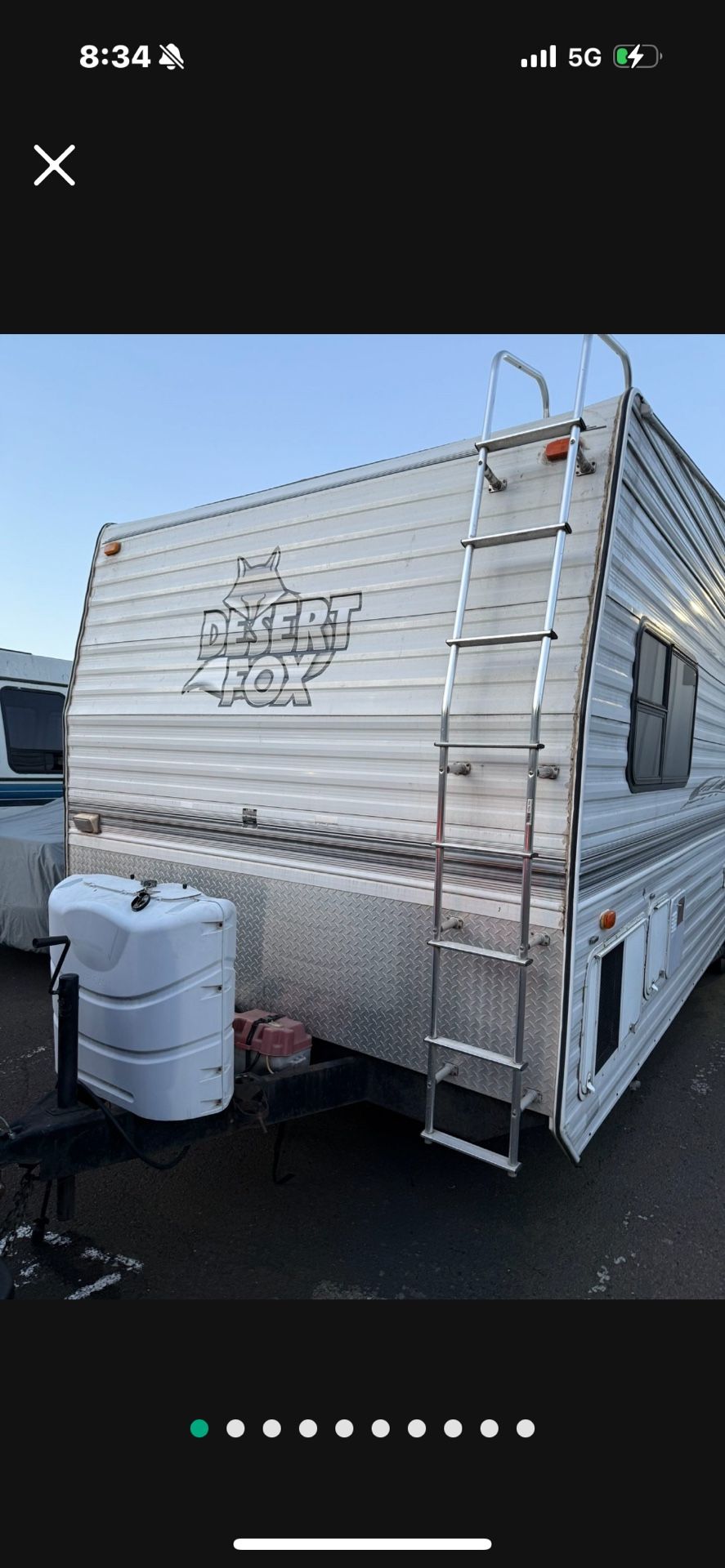 2003 28’ Desert Fox Toy Hauler