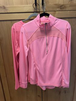 Set Of 2 Activewear Tops 