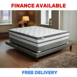 🔥 PILLOW TOP MATTRESS DEAL! / ¡OFERTA DE COLCHONES  TWIN $299  FULL $399 QUEEN $499 KING $699 ADD BOX SPRING  / ITEM#  ANGELA PILLOW TOP