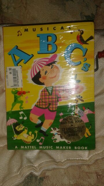 1952 Mattel windup music book
