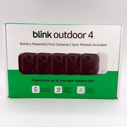 New Blink Outdoor 4 Outdoor Security Camera B0B1N4LM4J