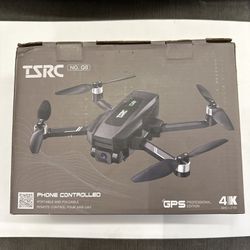 TSRC GPS Drone with 4K UHD Camera Foldable FPV RC Quadcopter TSRC Q8 Tested