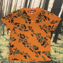 Billionaire Boys Club Oversized Shirt -Camo/Orange 