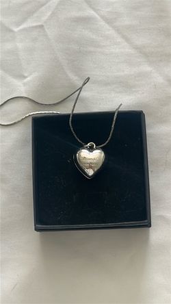 Tiffany & Co. Silver Heart Pendant Necklace