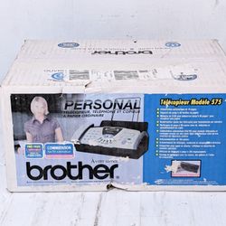 Brother FAX-575 Personal Fax Machine Printer Copier - Brand New Sealed 