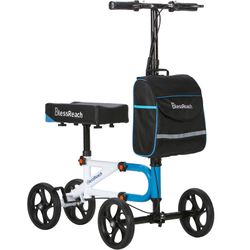 Steerable Knee Scooter Blue