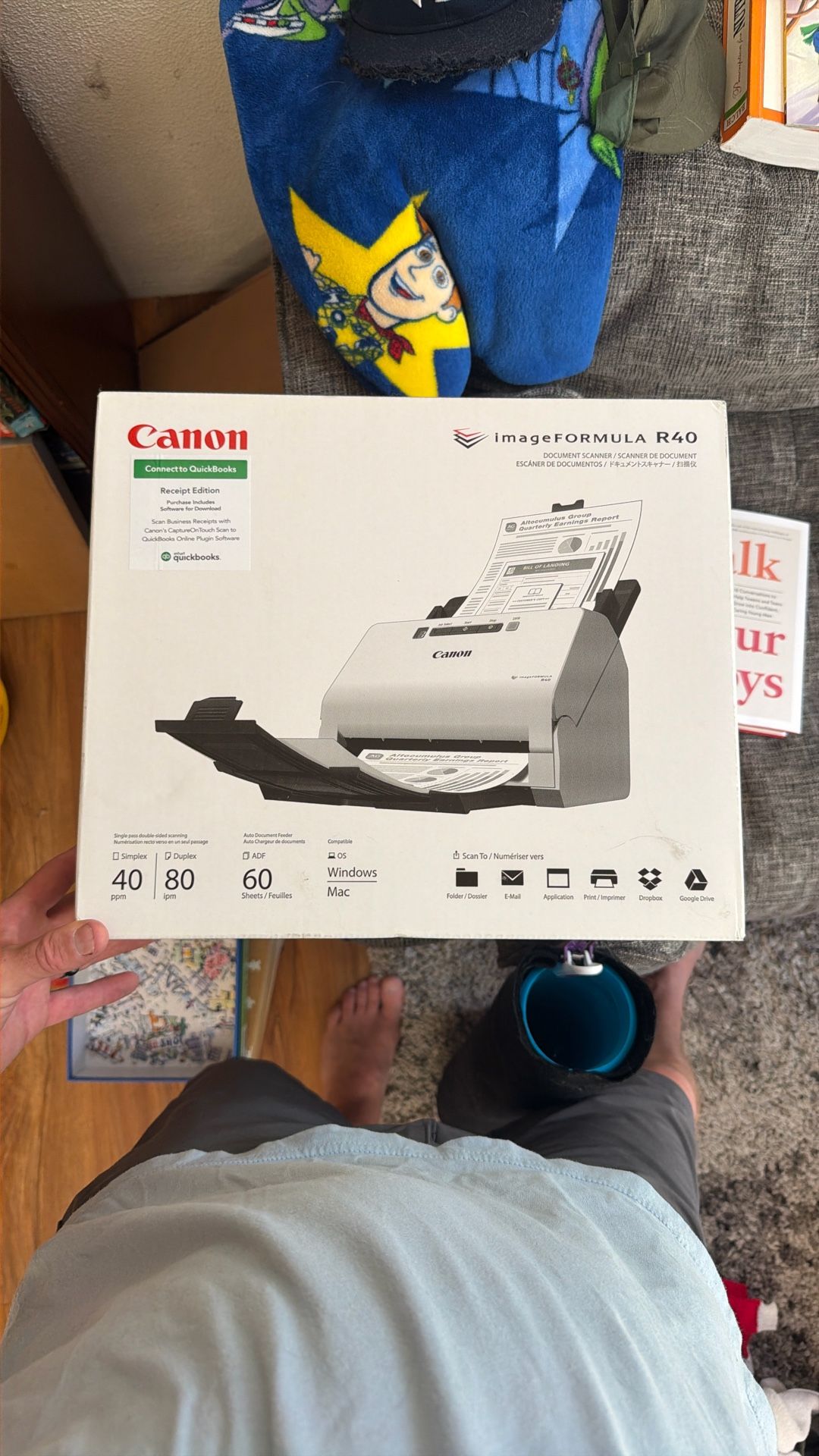 Canon Scanner R40 Image formula 