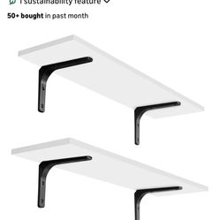 2 Wall Shelves 