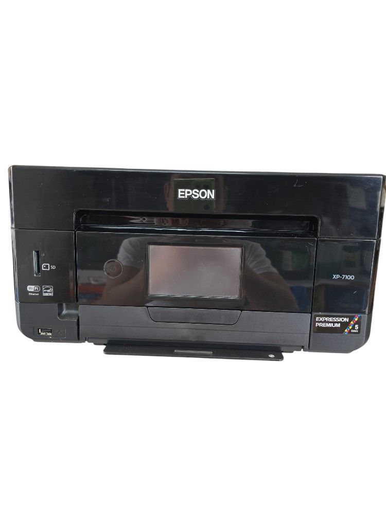 Epson - Expression Premium XP-7100 Wireless All-In-One Inkjet Printer - Black