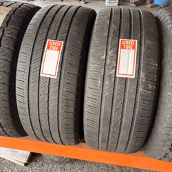 285/45/22 two tires used in good condition
