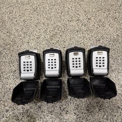 Portable Car Lock Box, Key-guard Black, Combination Lock, Keypad,