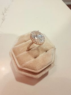 3.5 K Diamond Engagement Ring