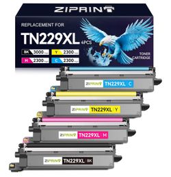 TN229XL Toner Cartridges (4 Pack)