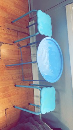 little table and stools