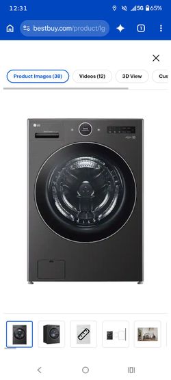 LG washer and dryer