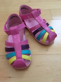 Colorful sandals