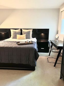 Dania Bedroom set w/ 2 Dressers