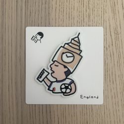 hey tea world cup magnet england