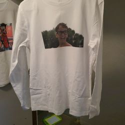 The Sandlots Squints Long Sleeve White T-shirt