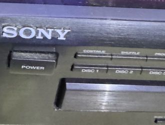 Sony 5 Dise CD DVD player