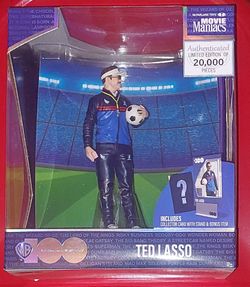 New McFarlane Toys Movie Maniacs Ted Lasso Limited Edition Action Numbered to 20,000