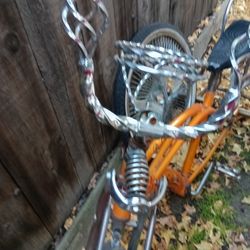 Low Rider 3 Wheel Schwinn All Custom Handle Bar Steering Wheel Peddles Etc