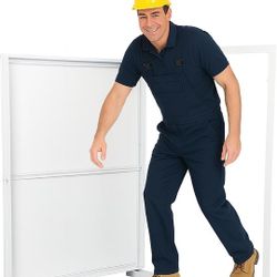 Leinuosen 32 x 24 Inch Access Door Access Panel Crawl Space Door Aluminum Alloy Wall Hole Cover for Attic Crawl Space Wine Cellar