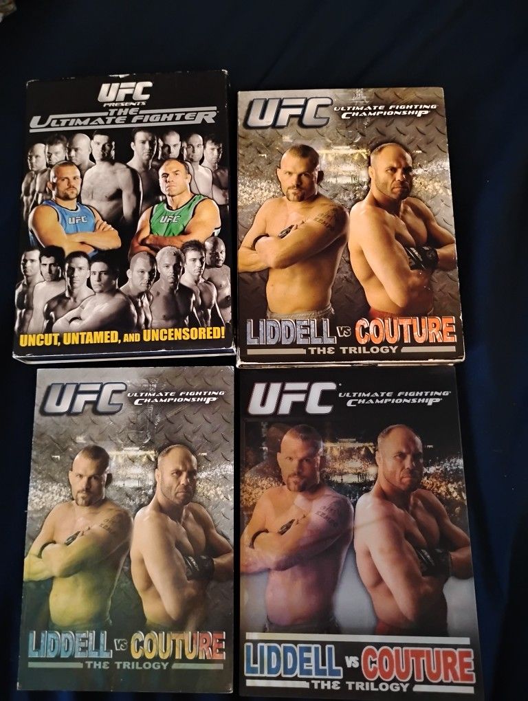 UFC/Ultimate Fighter Feat. Liddell VS. Couture &Trilogy $15