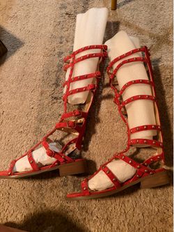 Celyn Studded Gladiator Sandals