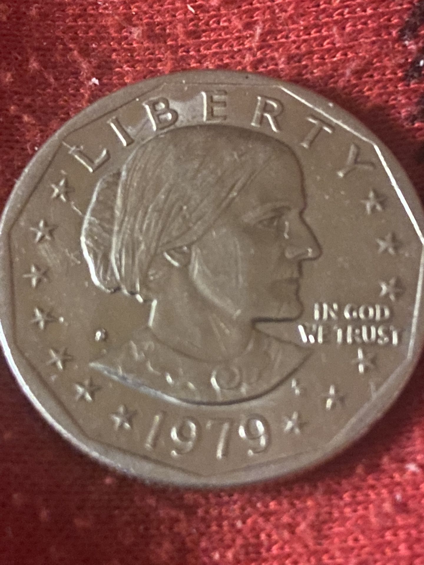 1979 SUSAN B ANTHONY With RARE -S Mint Blob