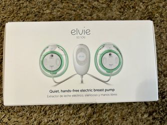Elvie Stride Hands-Free Electric Breast Pump — New, Box Opened, Never Used