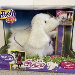 Gogo Pup FurReal Friends Remote Control Interactive My Walking Pup Toy Dog W Box + Instructions 