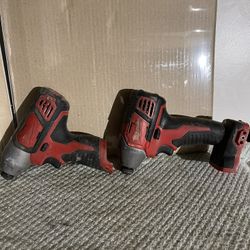 12v And 20v Milwaukee Impact Drills