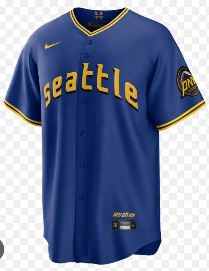 Nike Seattle Mariners 'Kyle Lewis' Baseball Jersey.