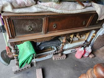 Antique buffet .