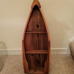 Wooden Boat For Decoration 