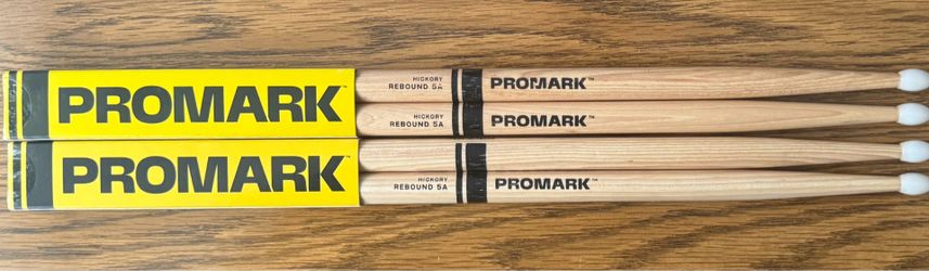 PROMARK 5 A  rebound drum sticks NEW