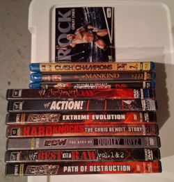 Wwe DVD And Bluray