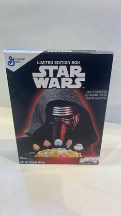 Star Wars cereal box unopened