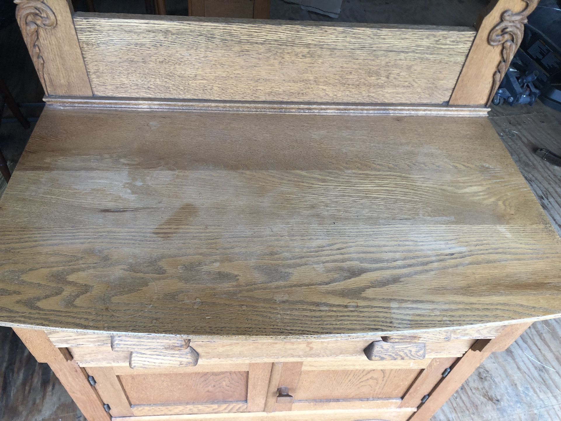 Vintage Oak Dry Sink