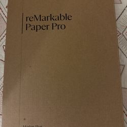 Remarkable Paper Pro With Black Folio And Marker Plus