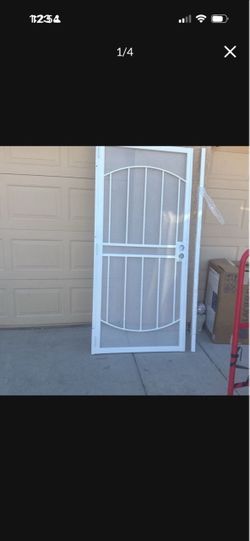 36x80 WHITE SECURITY DOOR LEFT IR RIGHT NEW