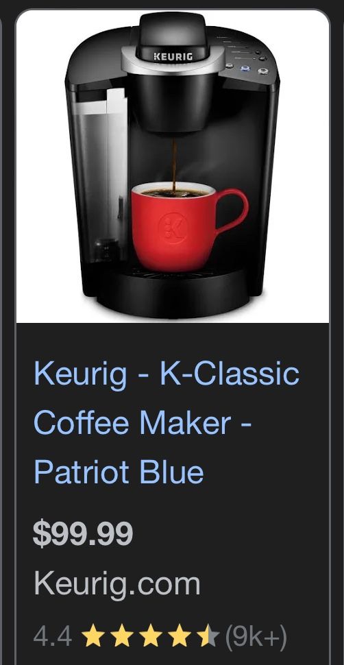 Keurig Coffee Maker