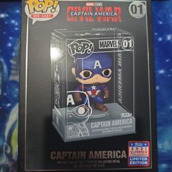 Captain America 01 Funko Pop Die Cast