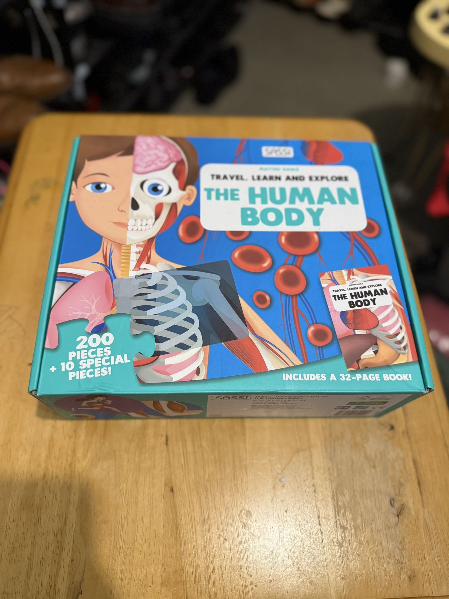 5 Foot Tall Human Body Puzzle