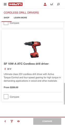 Hilti Drill Driver