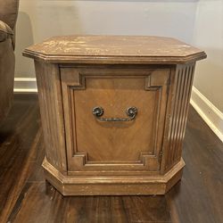 Vintage Wooden Side Table