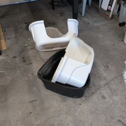 Free Cat Litter Box With Top 