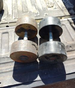Dumbbells 2x100lbs